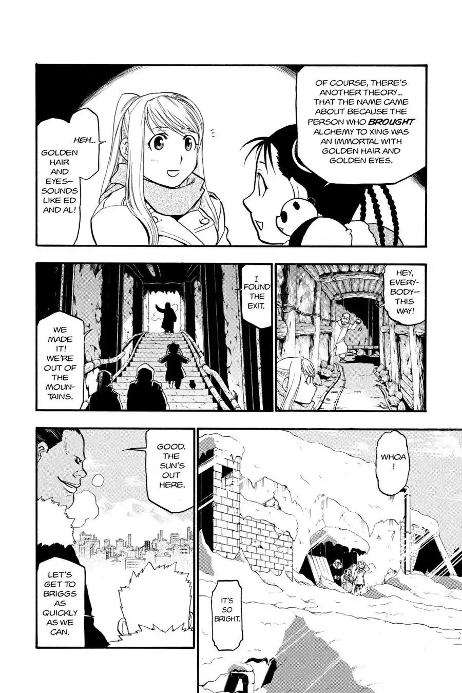 FullMetal Alchemist Chapter 76 page 8 - Chapter 76: Shape of A Person, Shape of a Stone