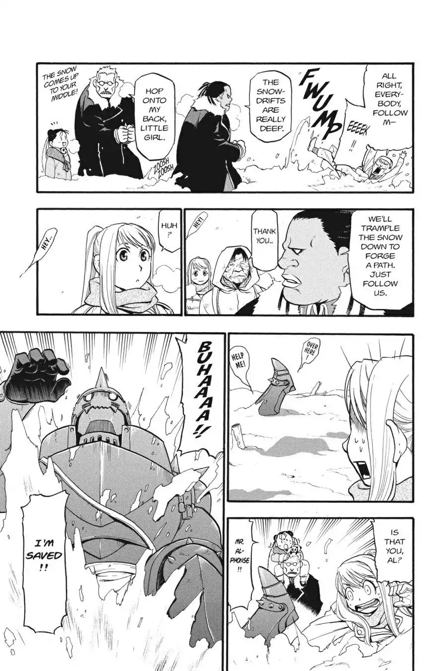 FullMetal Alchemist Chapter 76 page 9 - Chapter 76: Shape of A Person, Shape of a Stone