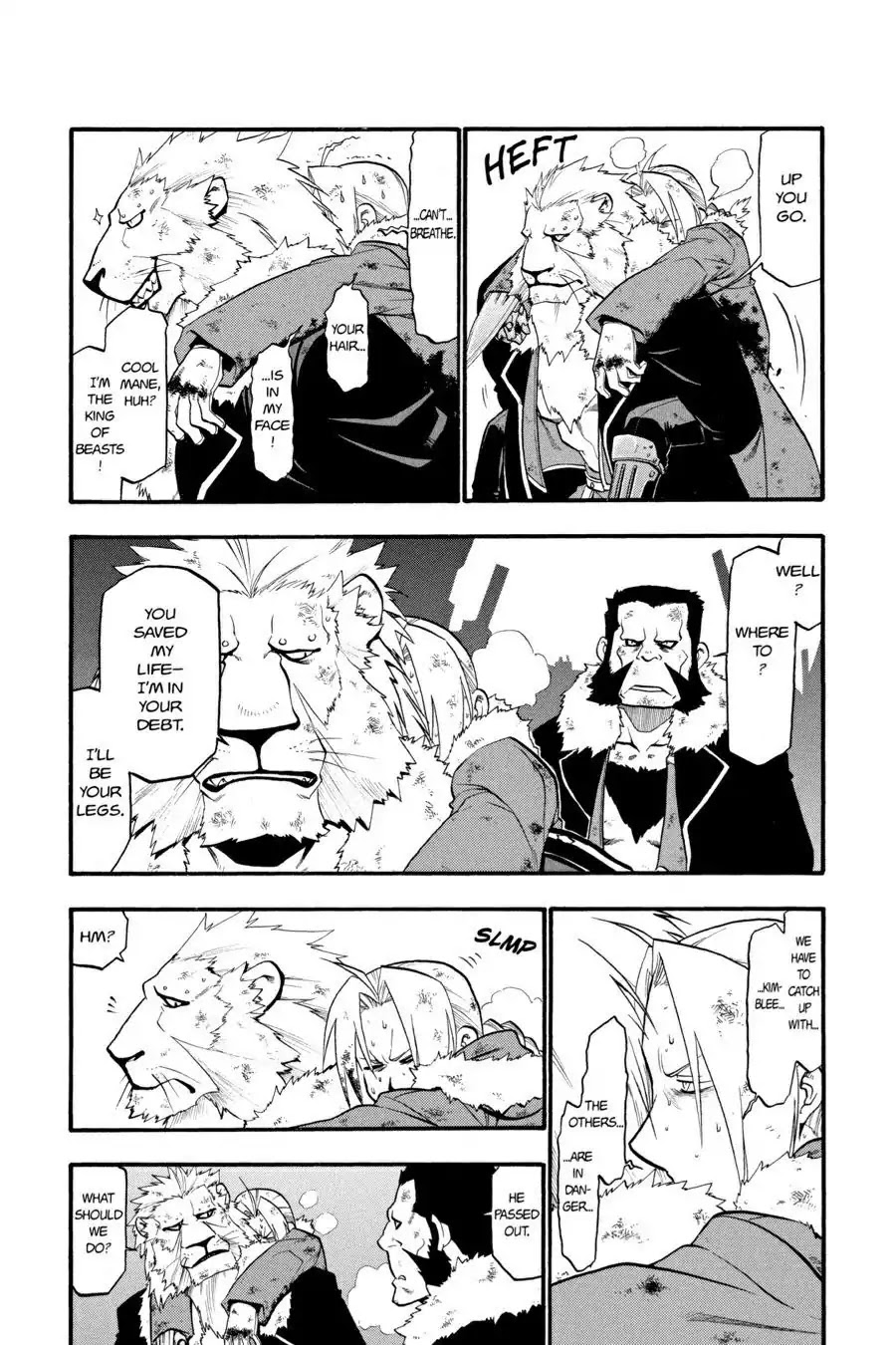 Fullmetal Alchemist manga, chapter 77, page 13 of 31