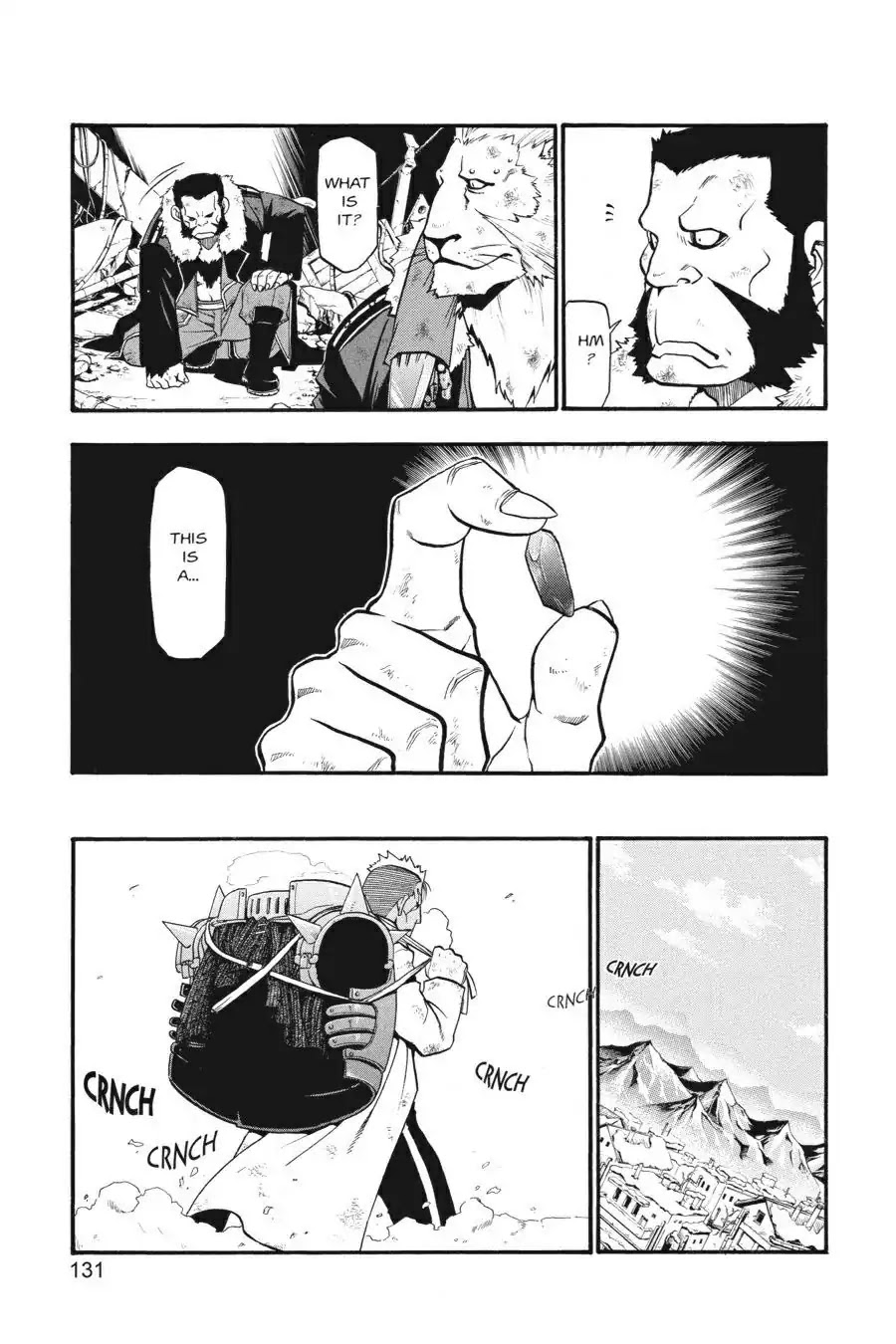 Fullmetal Alchemist manga, chapter 77, page 15 of 31