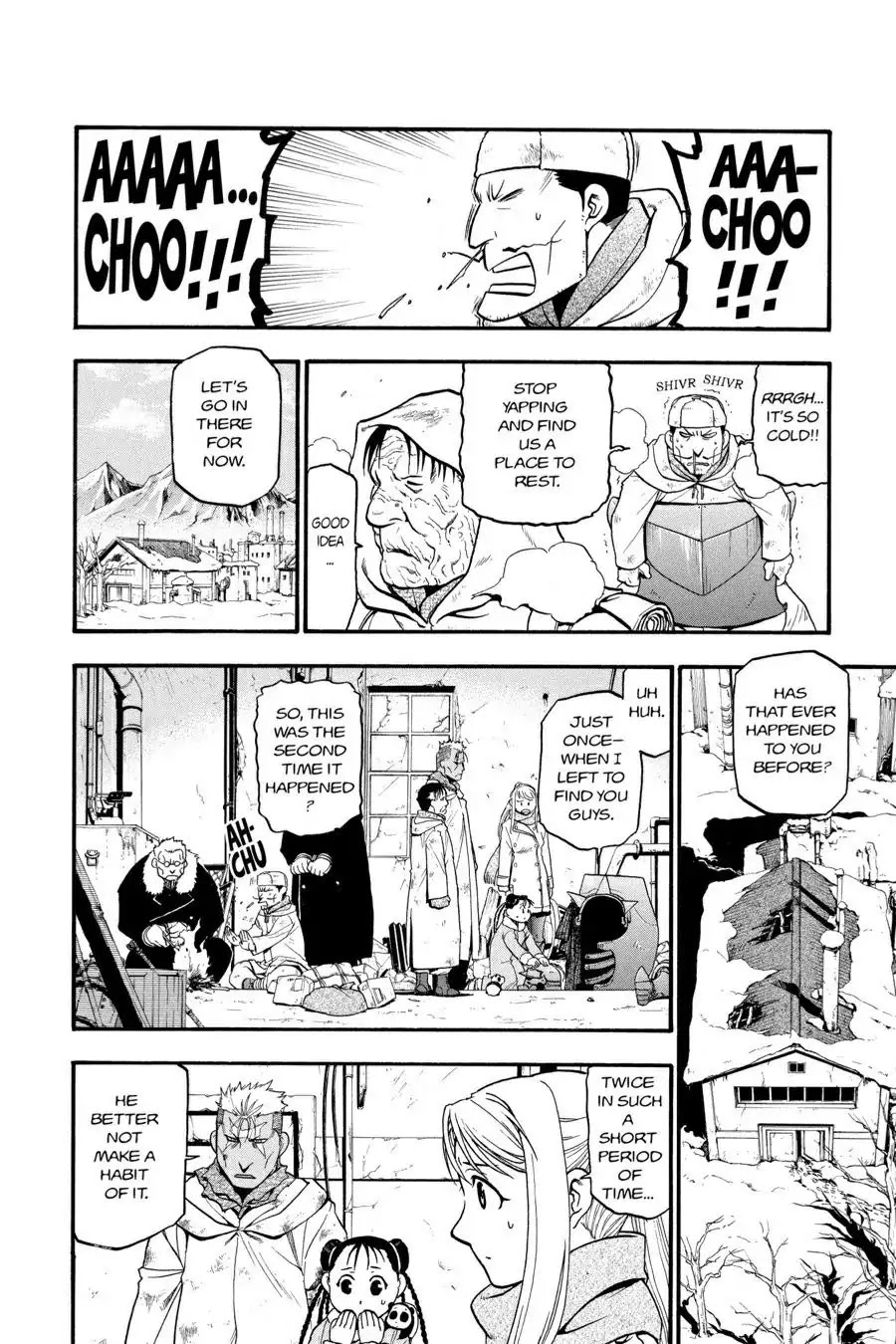 Fullmetal Alchemist manga, chapter 77, page 18 of 31