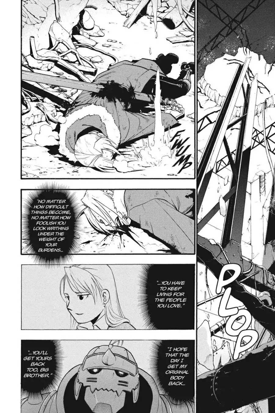 Fullmetal Alchemist manga, chapter 77, page 2 of 31