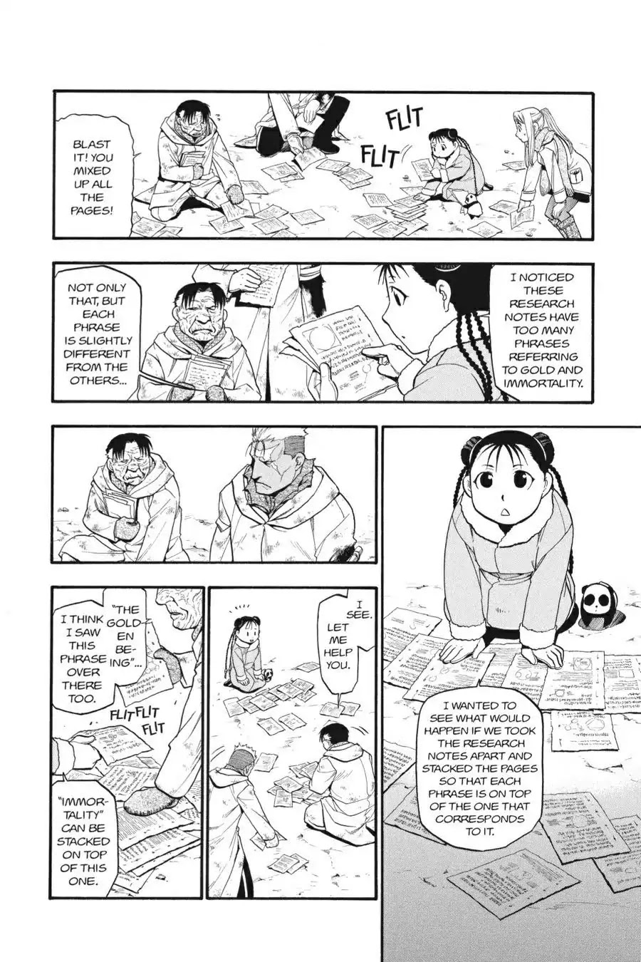 Fullmetal Alchemist manga, chapter 77, page 20 of 31