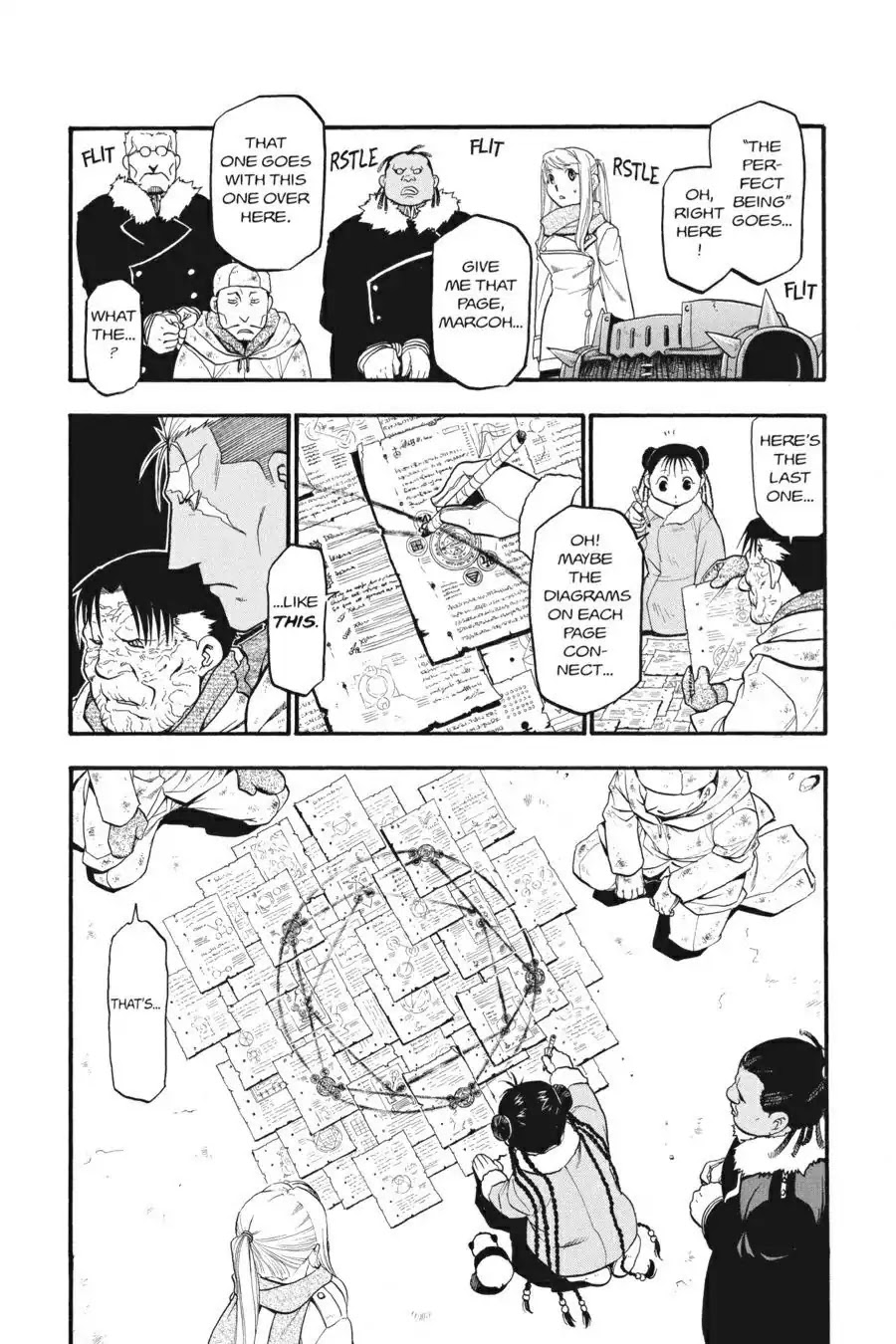 Fullmetal Alchemist manga, chapter 77, page 21 of 31