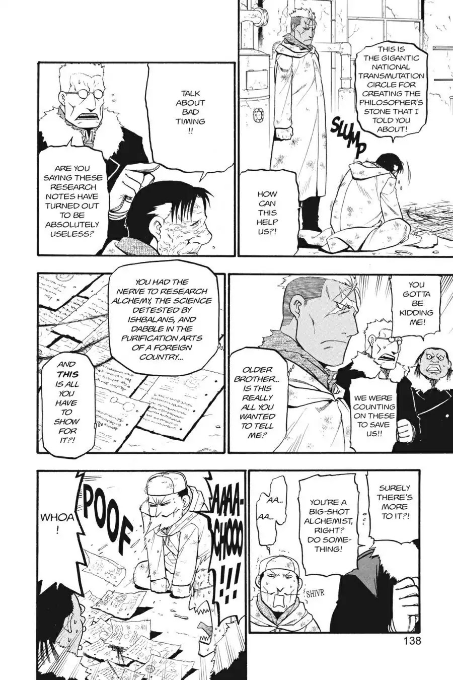 Fullmetal Alchemist manga, chapter 77, page 22 of 31
