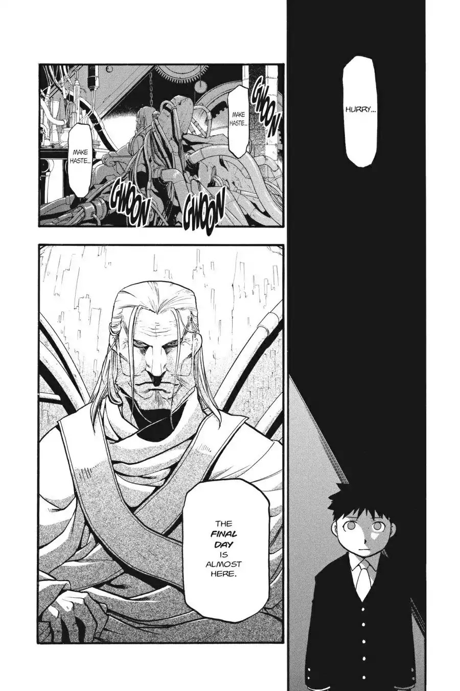 Fullmetal Alchemist manga, chapter 77, page 31 of 31