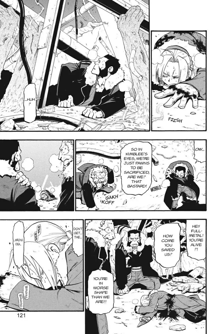 Fullmetal Alchemist manga, chapter 77, page 5 of 31