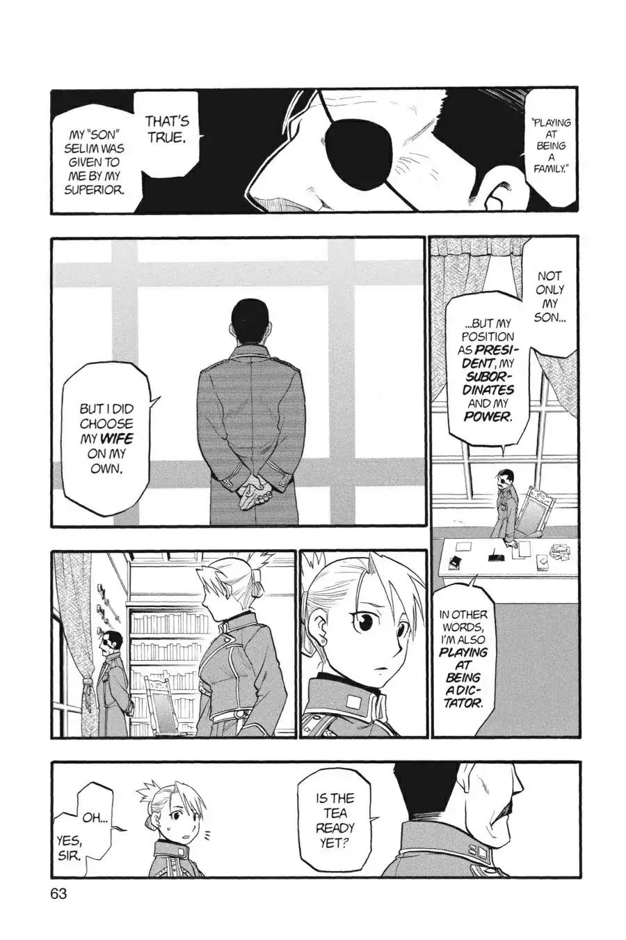 FullMetal Alchemist Chapter 80 page 25 - Chapter 80: The Prodigal Father Returns