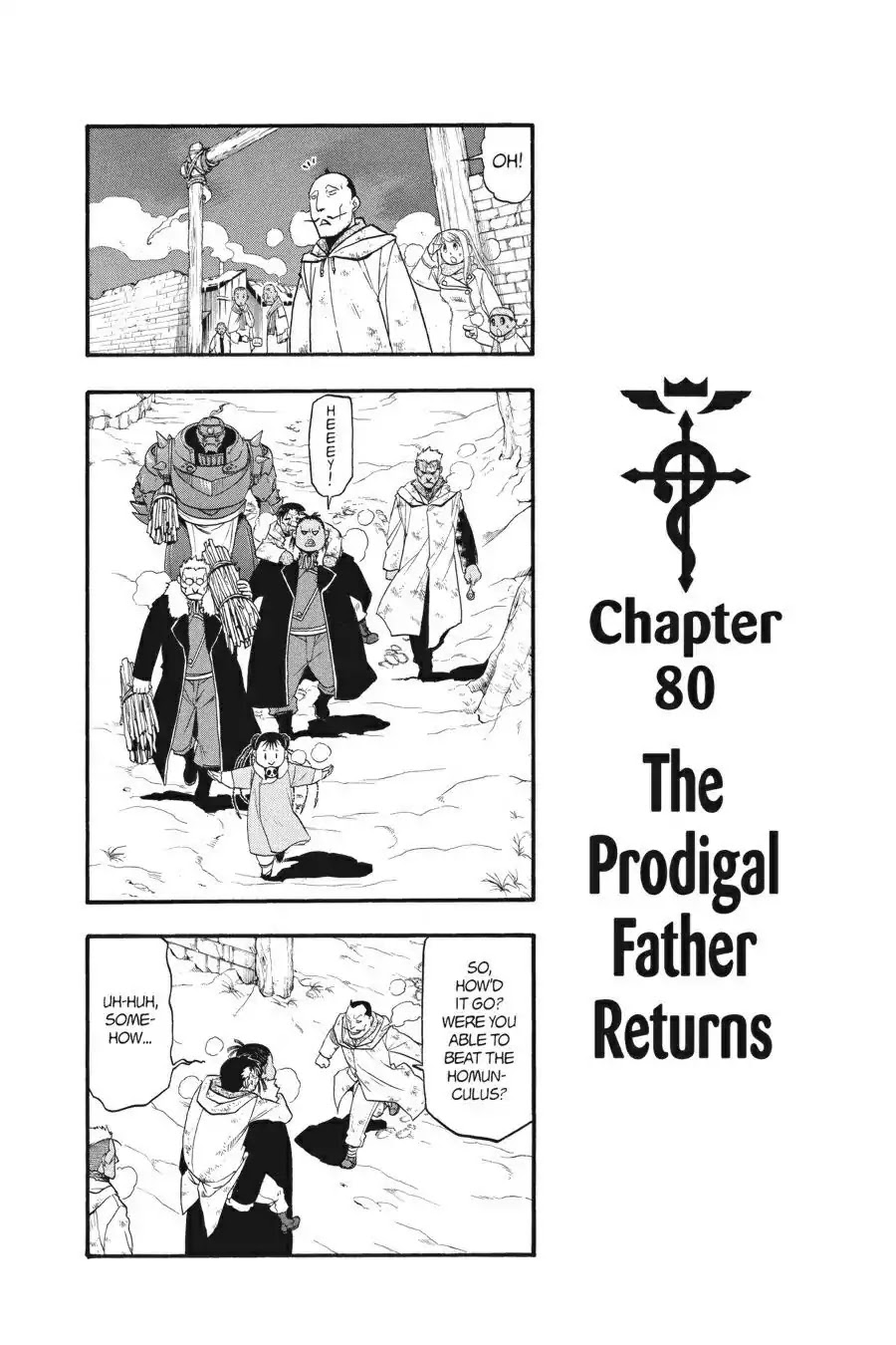 FullMetal Alchemist Chapter 80 page 3 - Chapter 80: The Prodigal Father Returns