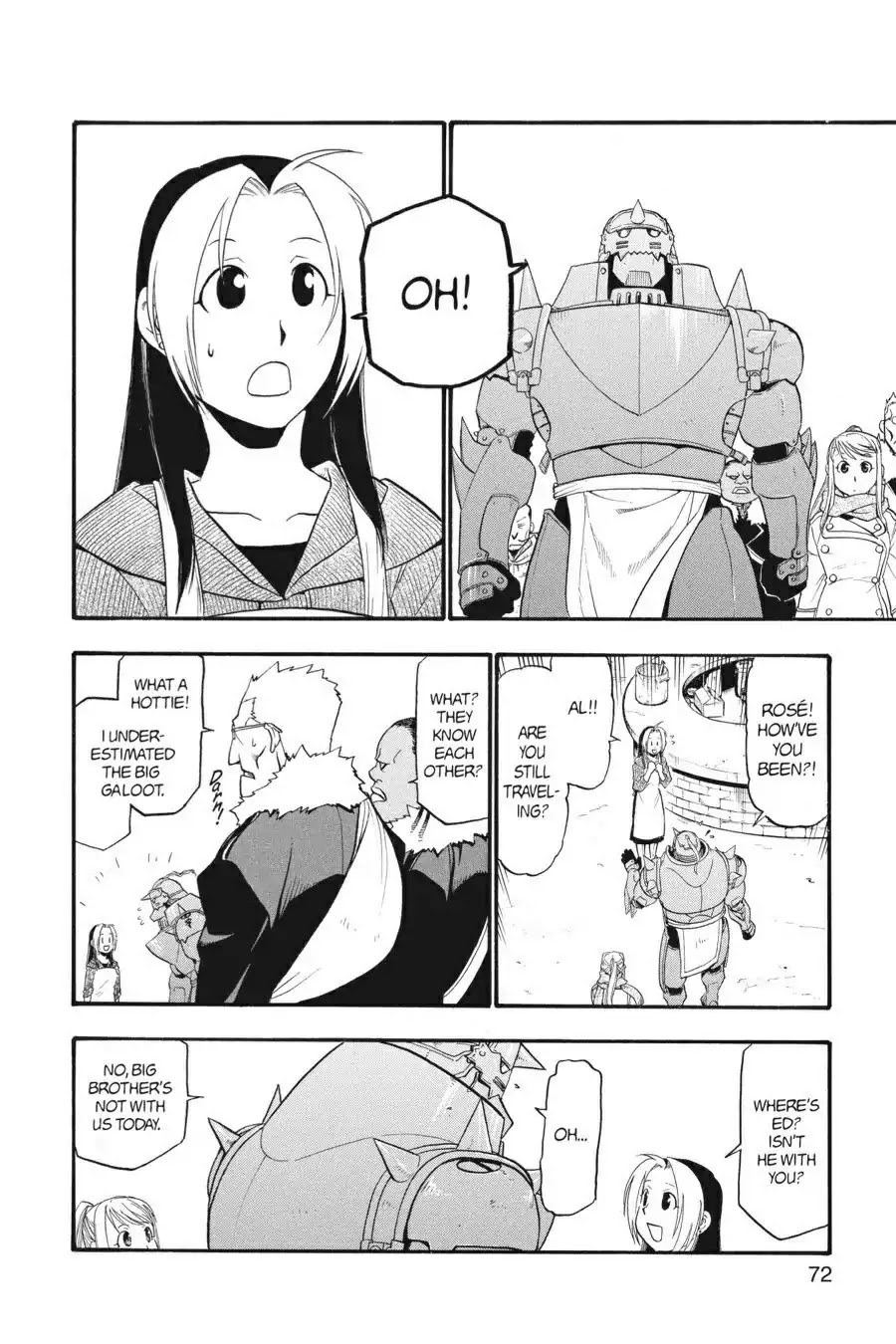 FullMetal Alchemist Chapter 80 page 34 - Chapter 80: The Prodigal Father Returns