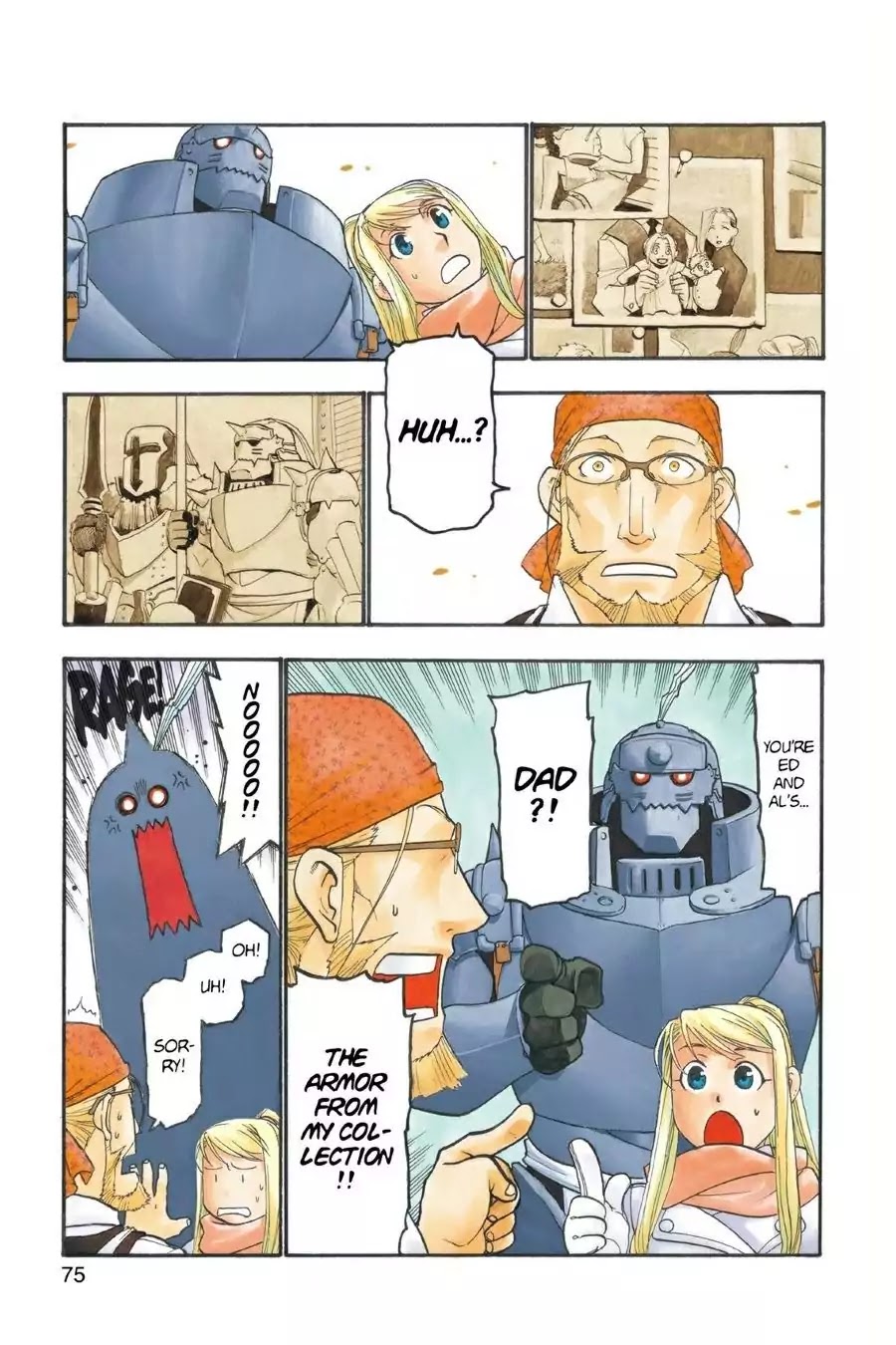 FullMetal Alchemist Chapter 81 page 1 - Chapter 81: A Full Recovery