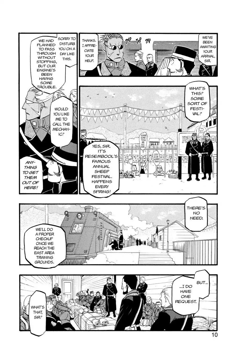 FullMetal Alchemist Chapter 84 page 10 - Chapter 84: Shadow Of The Pursuer
