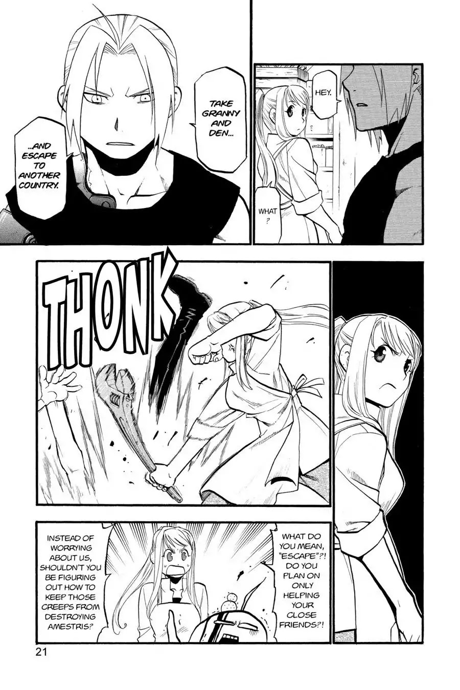 FullMetal Alchemist Chapter 84 page 21 - Chapter 84: Shadow Of The Pursuer