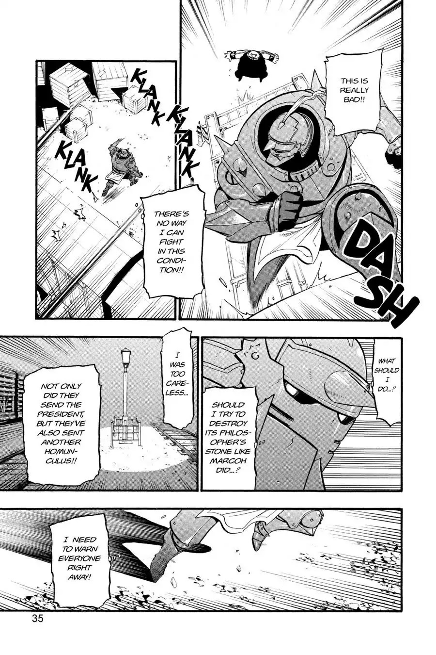 FullMetal Alchemist Chapter 84 page 35 - Chapter 84: Shadow Of The Pursuer