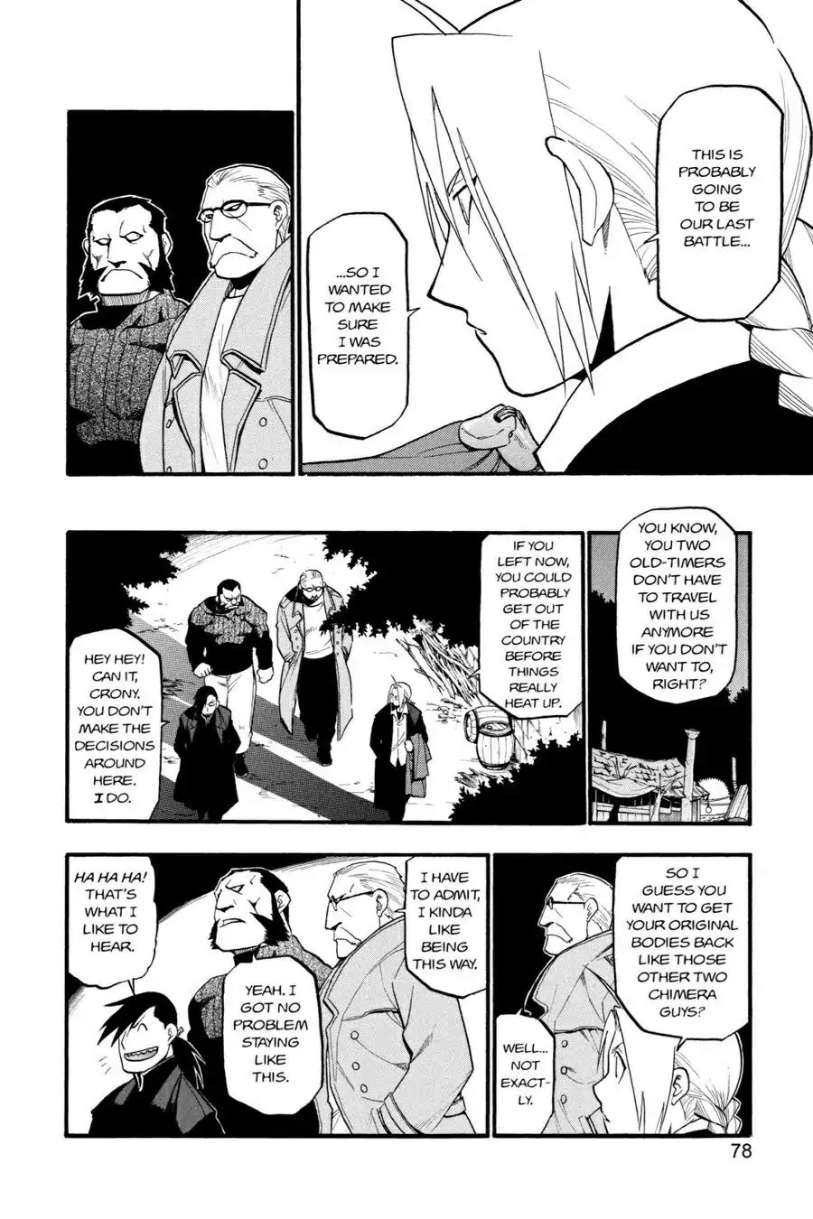 FullMetal Alchemist Chapter 85 page 35 - Chapter 85: The Empty Box