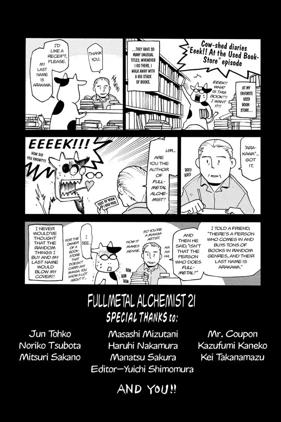 FullMetal Alchemist Chapter 87.5 page 5 - Vol.21 Extra