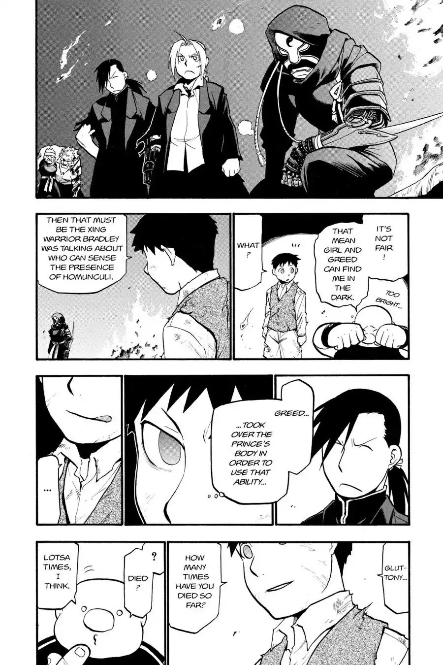 FullMetal Alchemist Chapter 87 page 38 - Chapter 87: An Oath Made In The Underground
