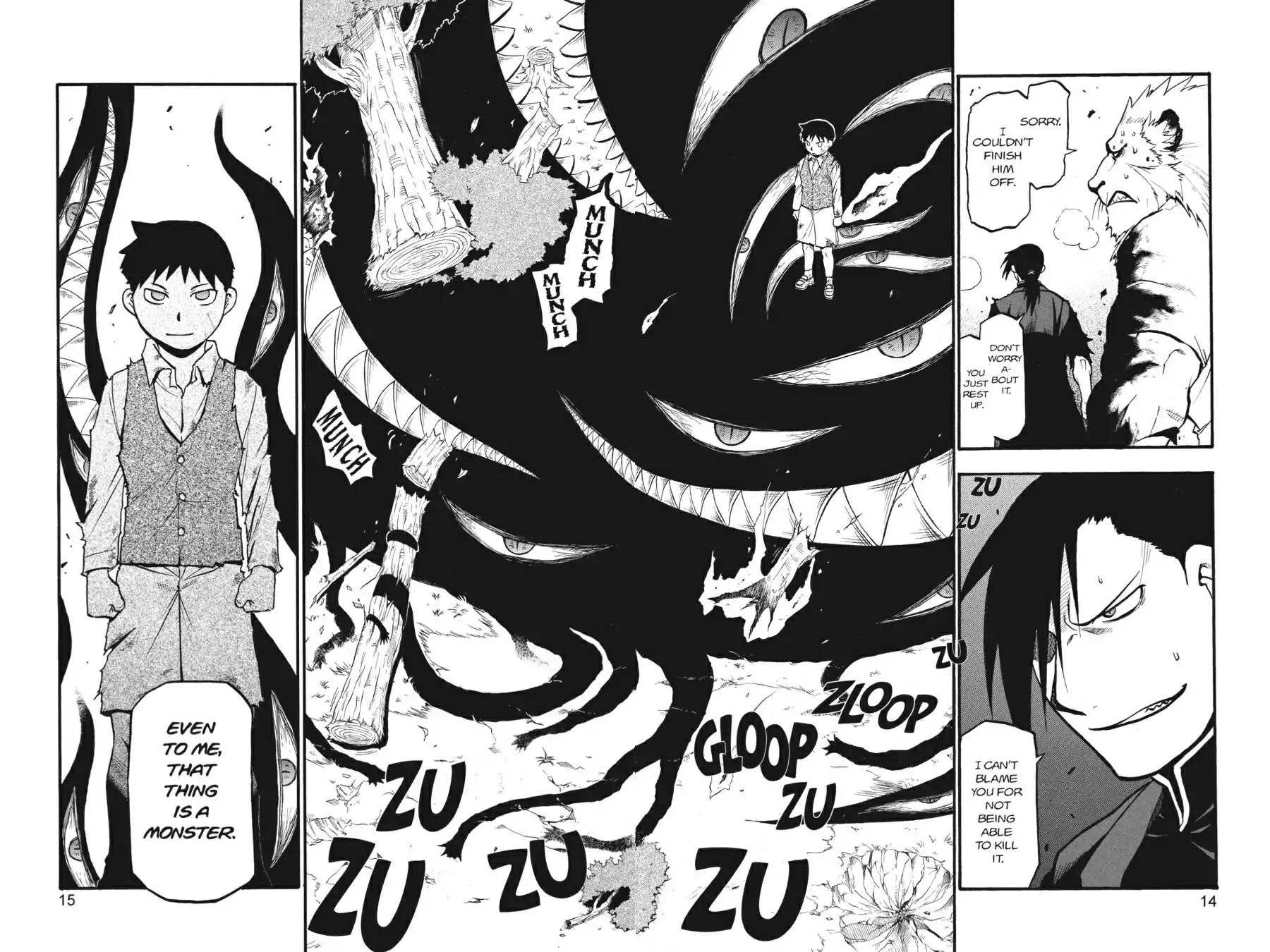 FullMetal Alchemist Chapter 88 page 14 - Chapter 88: The Understanding Between Father And Son