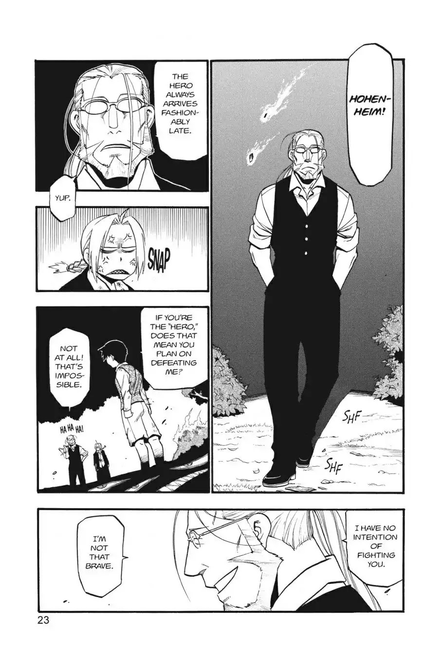 FullMetal Alchemist Chapter 88 page 22 - Chapter 88: The Understanding Between Father And Son