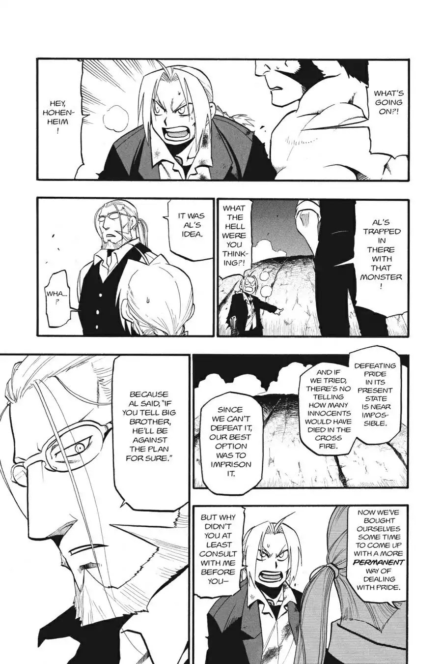 FullMetal Alchemist Chapter 88 page 33 - Chapter 88: The Understanding Between Father And Son