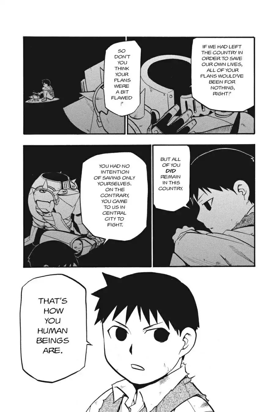 FullMetal Alchemist Chapter 88 page 41 - Chapter 88: The Understanding Between Father And Son
