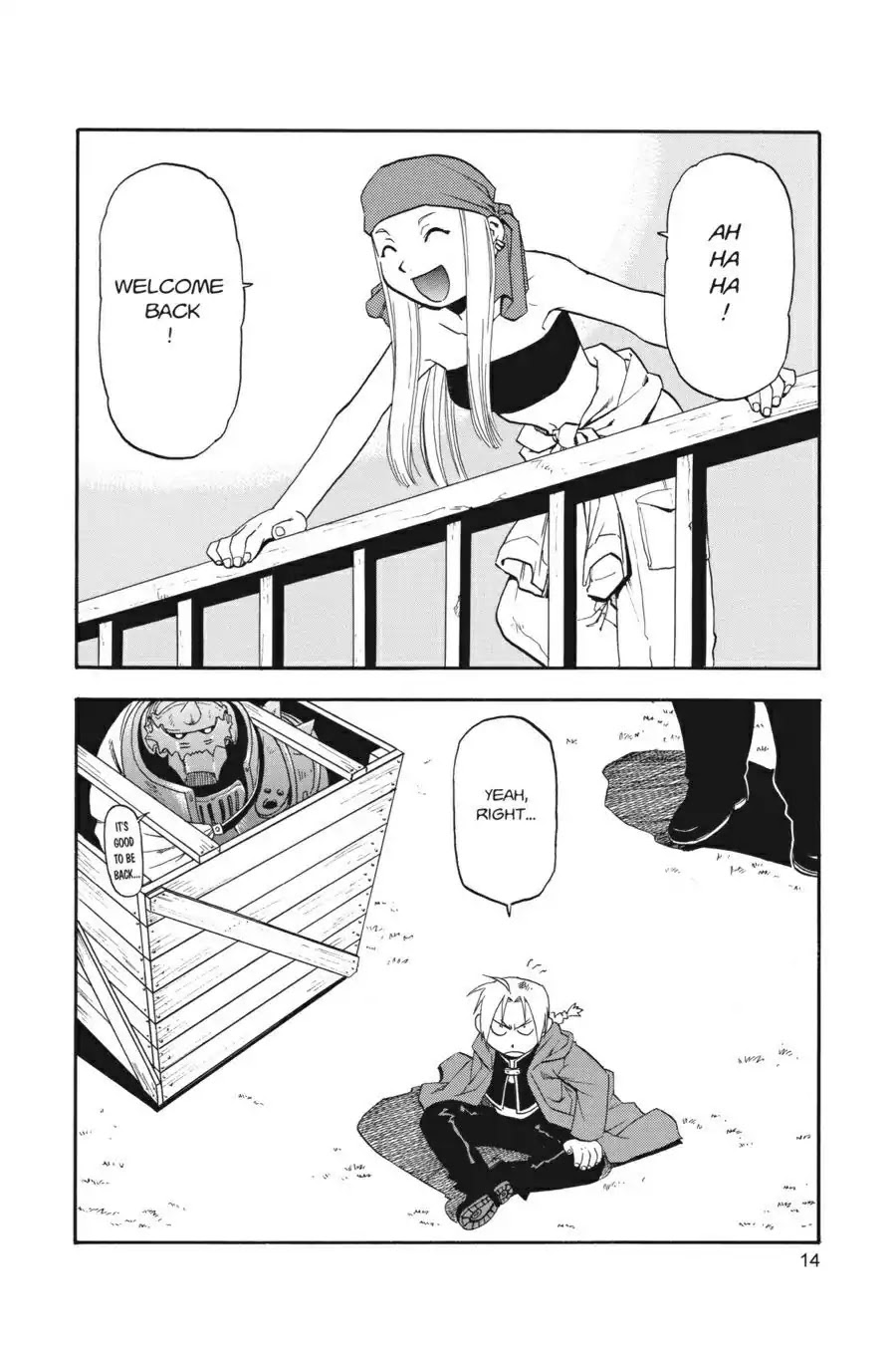 FullMetal Alchemist Chapter 9 page 13 - Chapter 9: A Home With A Family Waiting