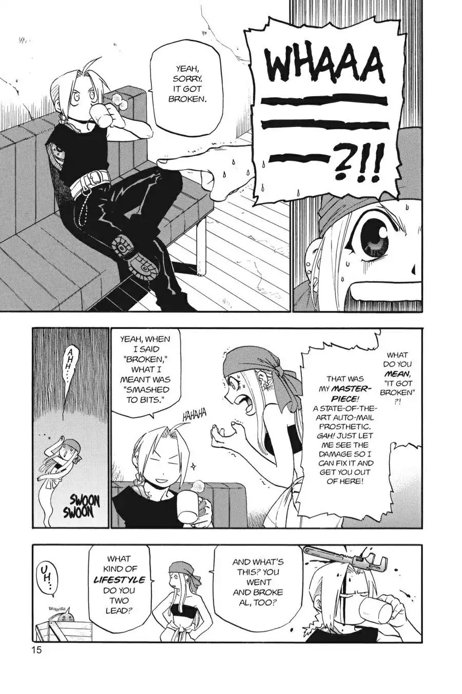 FullMetal Alchemist Chapter 9 page 14 - Chapter 9: A Home With A Family Waiting