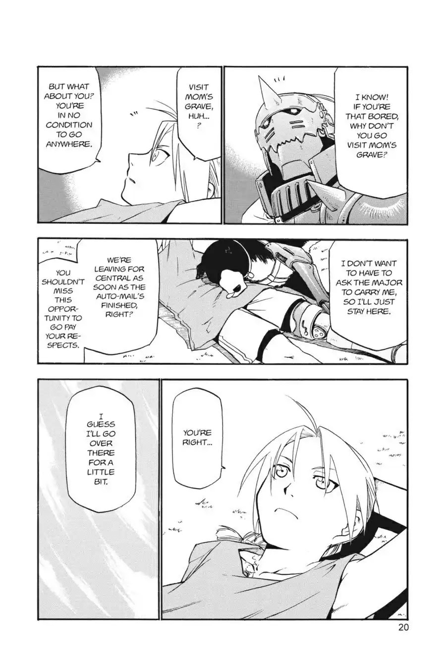 FullMetal Alchemist Chapter 9 page 19 - Chapter 9: A Home With A Family Waiting