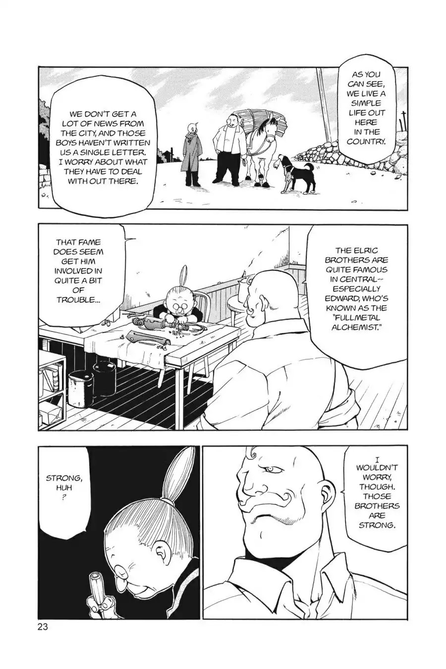 FullMetal Alchemist Chapter 9 page 22 - Chapter 9: A Home With A Family Waiting