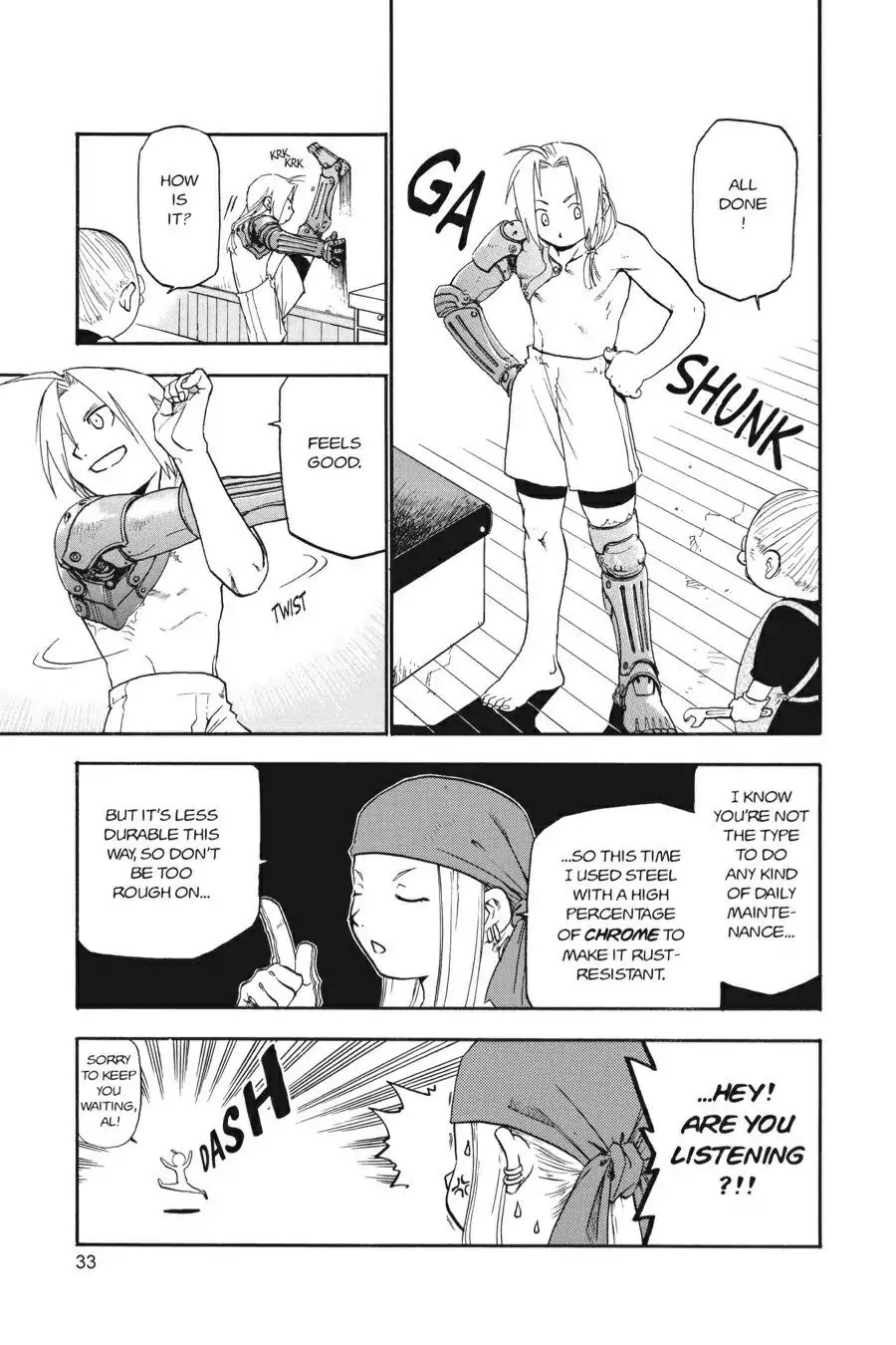 FullMetal Alchemist Chapter 9 page 32 - Chapter 9: A Home With A Family Waiting