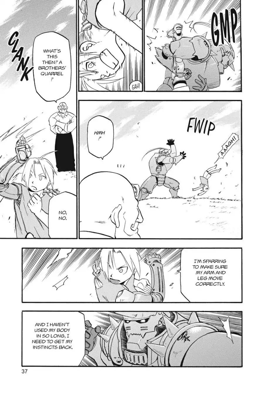 FullMetal Alchemist Chapter 9 page 36 - Chapter 9: A Home With A Family Waiting