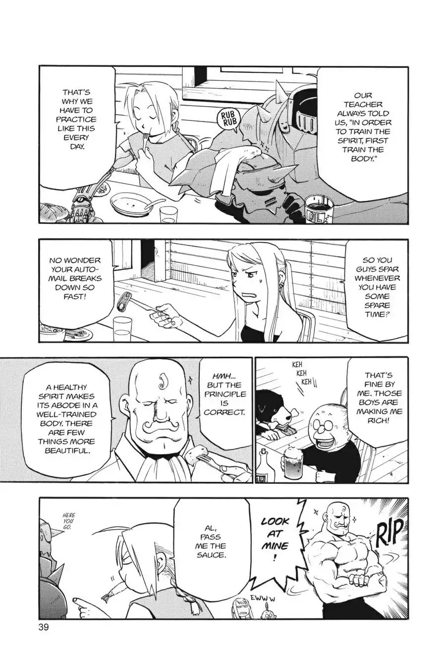 FullMetal Alchemist Chapter 9 page 38 - Chapter 9: A Home With A Family Waiting