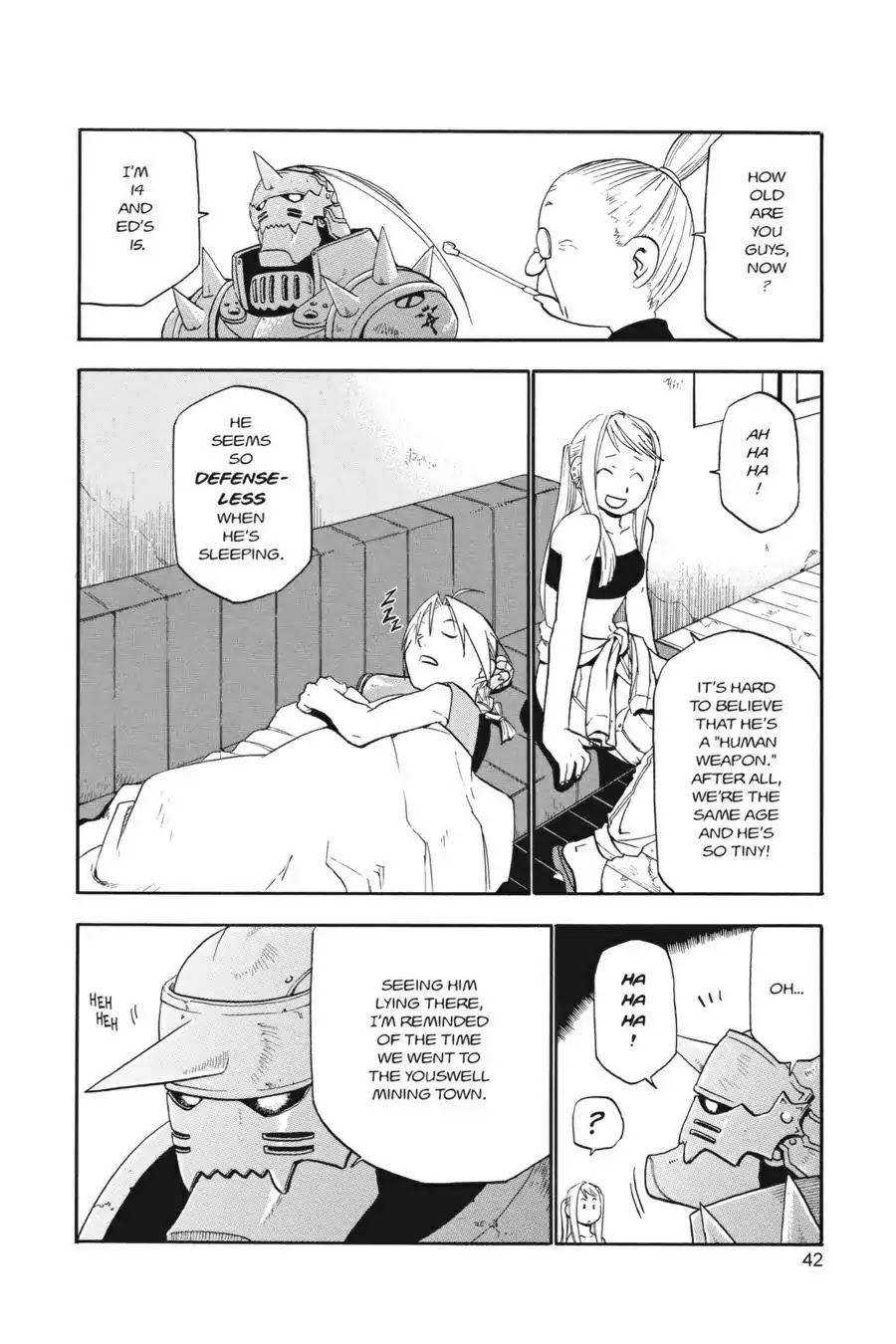 FullMetal Alchemist Chapter 9 page 41 - Chapter 9: A Home With A Family Waiting