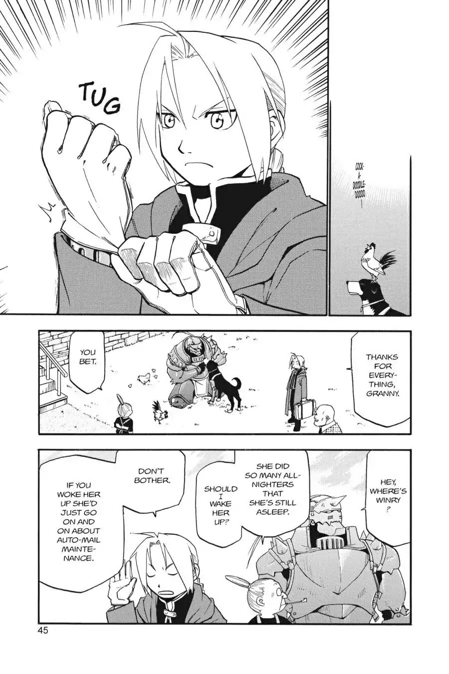 FullMetal Alchemist Chapter 9 page 44 - Chapter 9: A Home With A Family Waiting