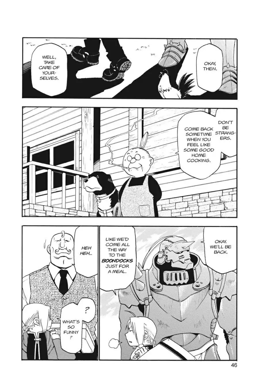 FullMetal Alchemist Chapter 9 page 45 - Chapter 9: A Home With A Family Waiting