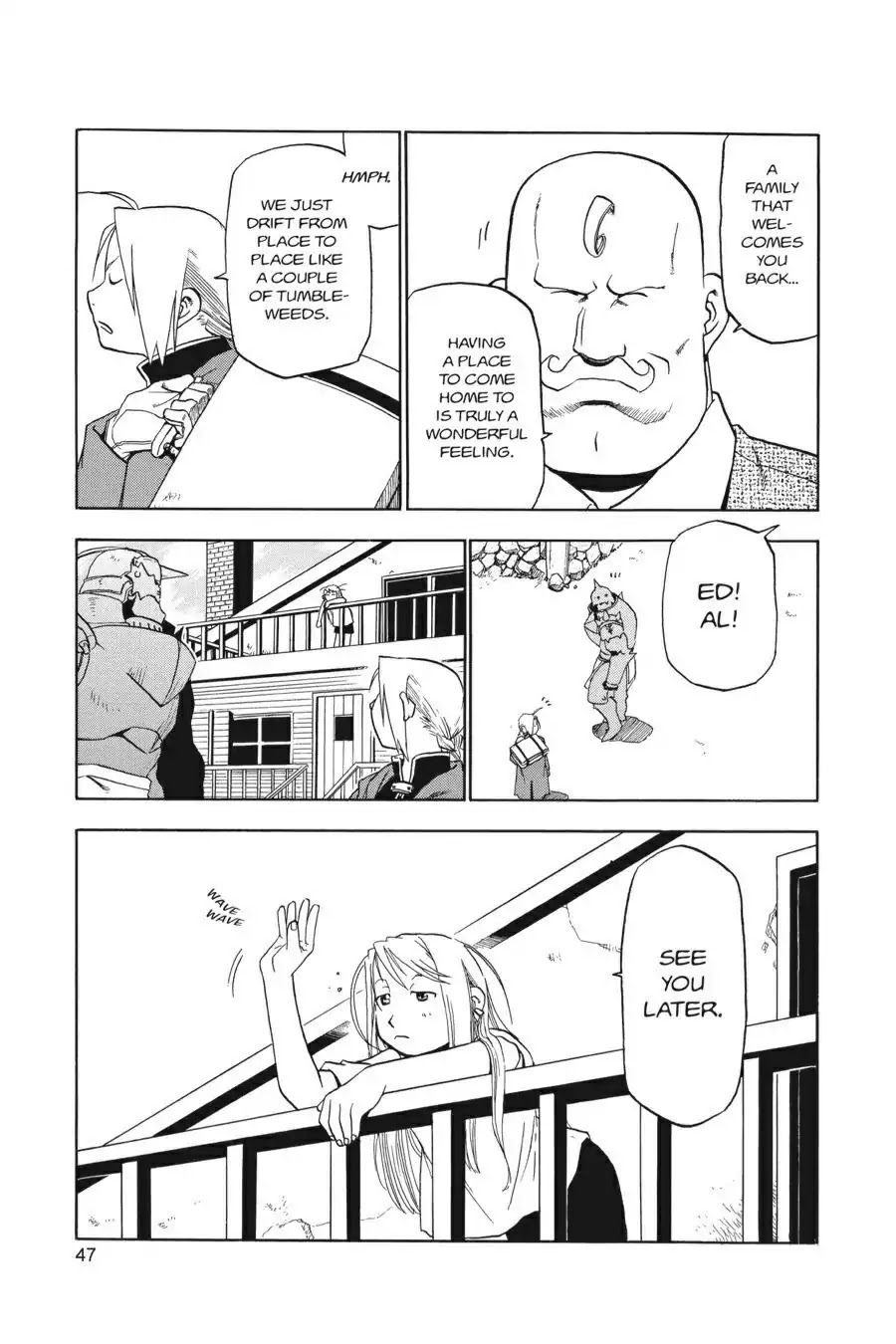 FullMetal Alchemist Chapter 9 page 46 - Chapter 9: A Home With A Family Waiting
