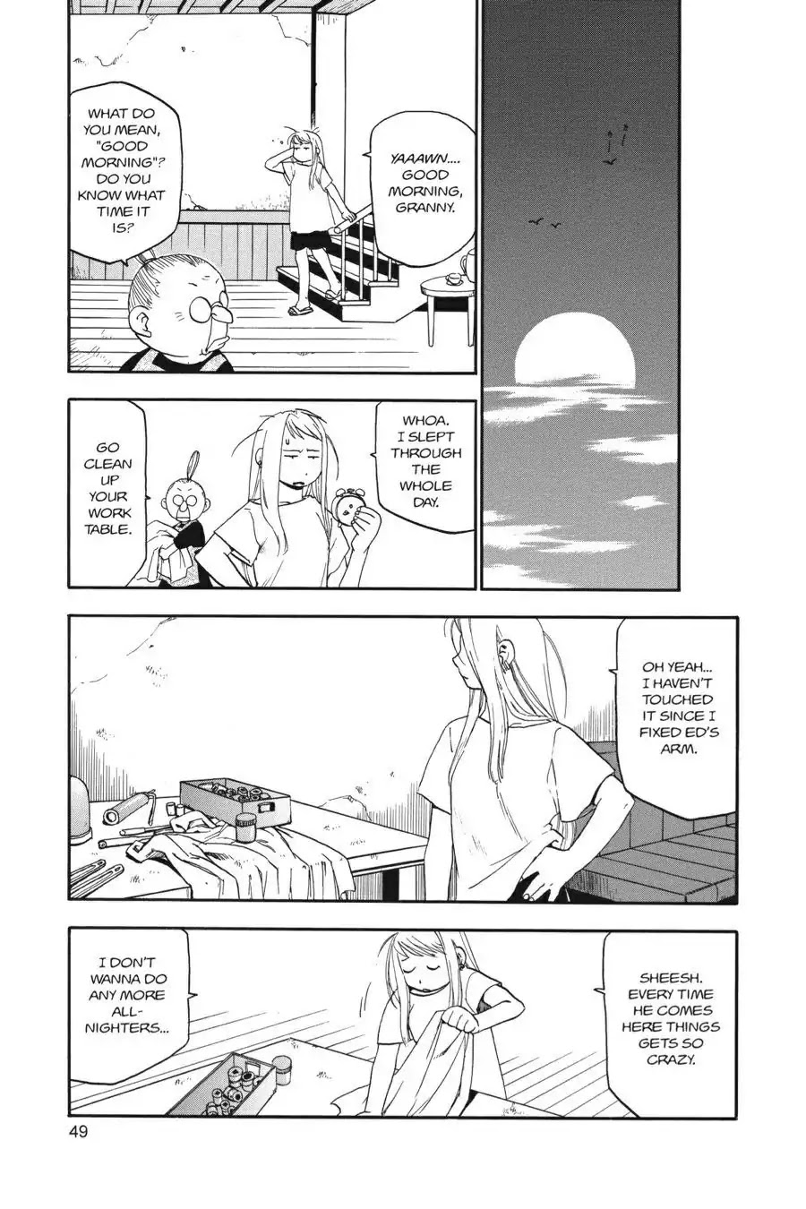FullMetal Alchemist Chapter 9 page 48 - Chapter 9: A Home With A Family Waiting