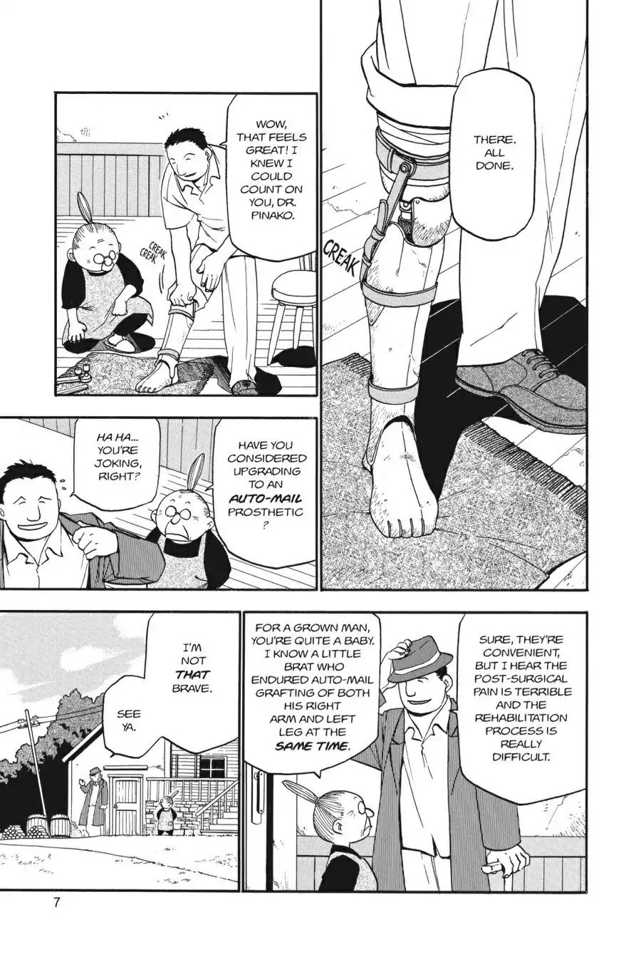 FullMetal Alchemist Chapter 9 page 7 - Chapter 9: A Home With A Family Waiting