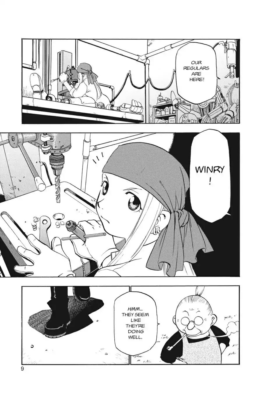 FullMetal Alchemist Chapter 9 page 9 - Chapter 9: A Home With A Family Waiting