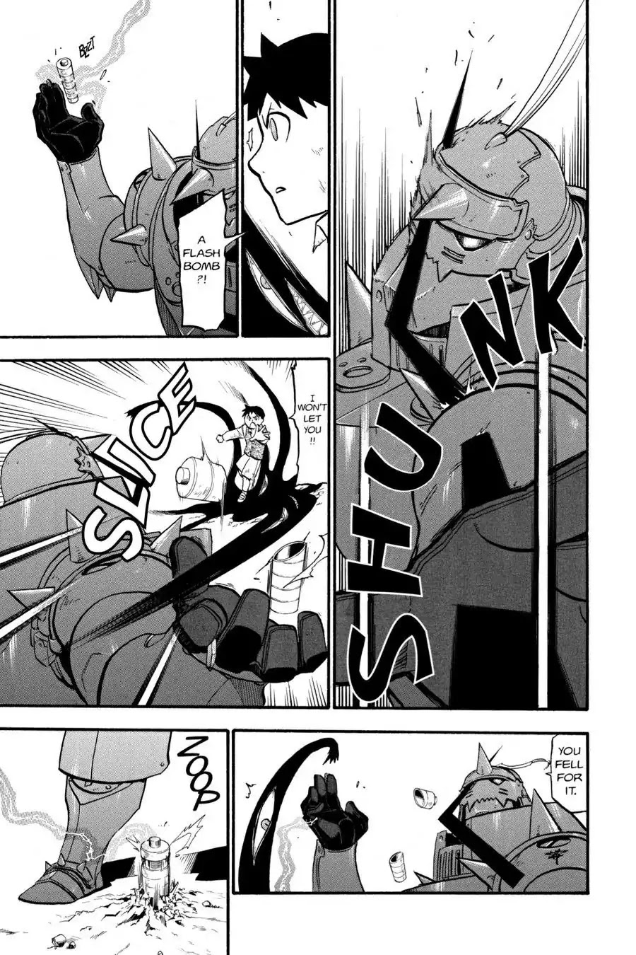 Fullmetal Alchemist manga, chapter 92, page 17 of 50
