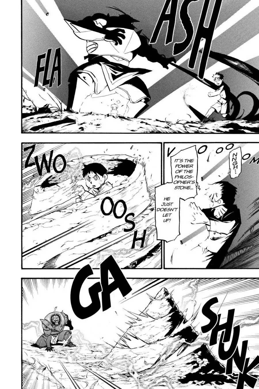 Fullmetal Alchemist manga, chapter 92, page 18 of 50