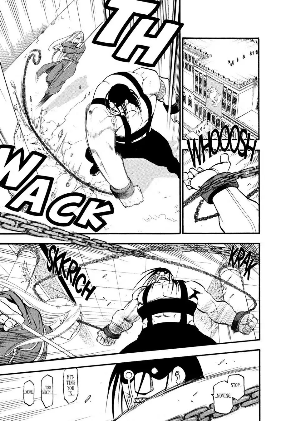 Fullmetal Alchemist manga, chapter 92, page 23 of 50