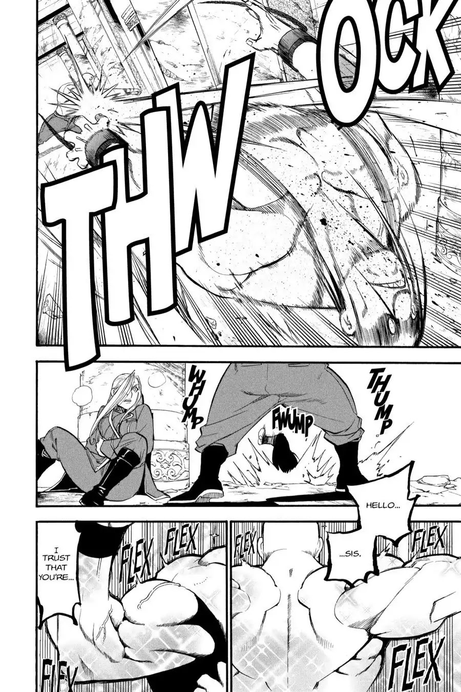 Fullmetal Alchemist manga, chapter 92, page 28 of 50