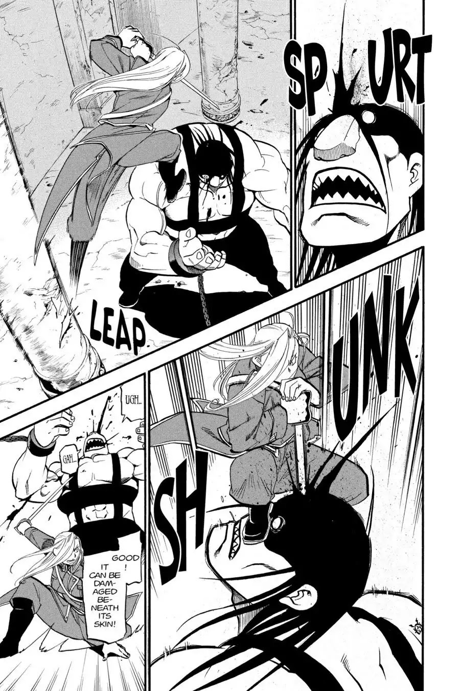 Fullmetal Alchemist manga, chapter 92, page 31 of 50