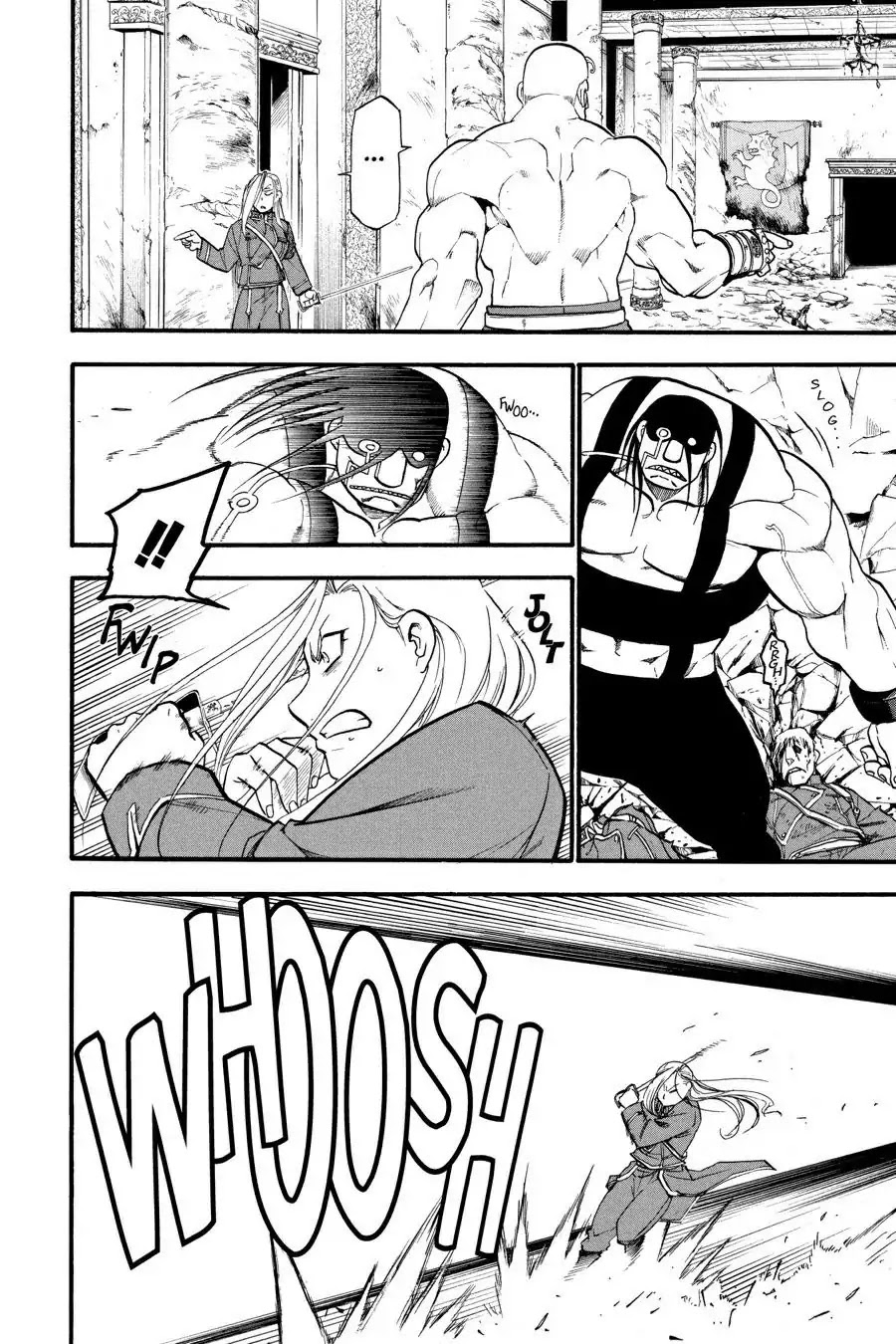 Fullmetal Alchemist manga, chapter 92, page 34 of 50