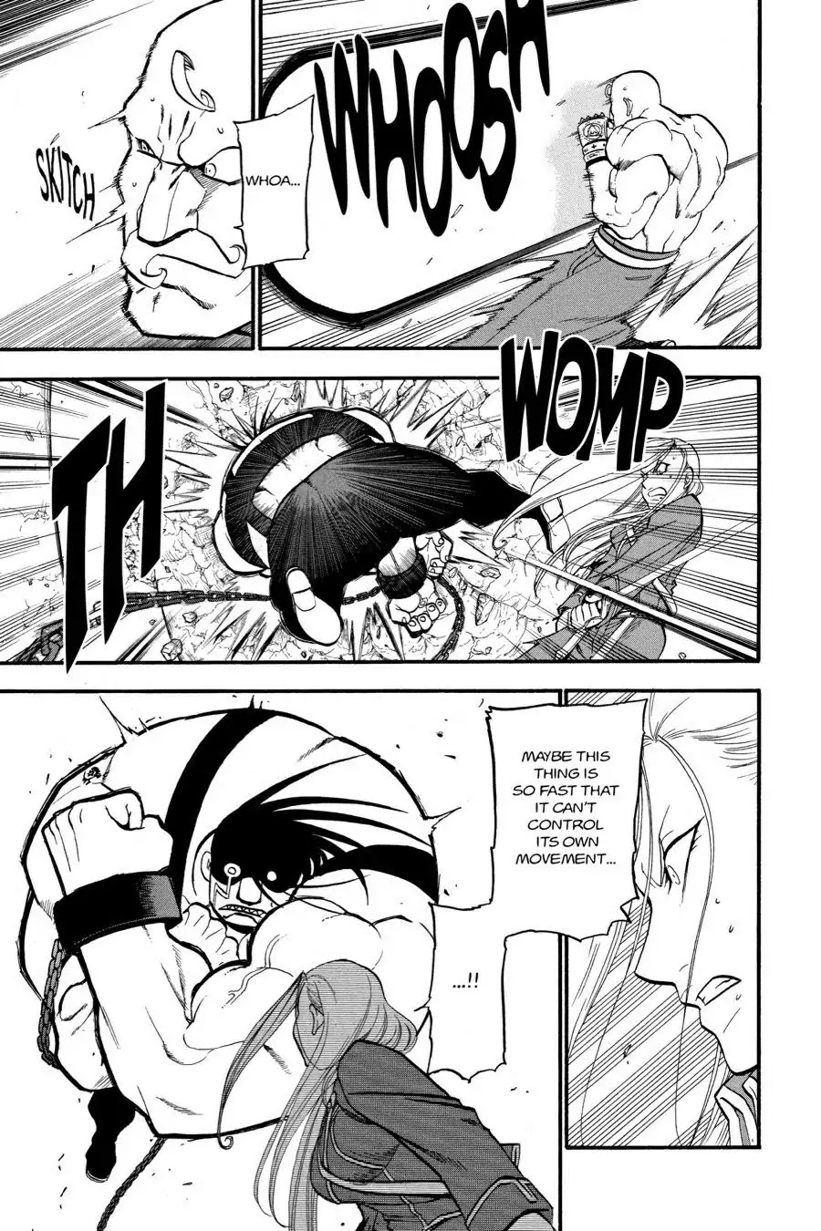 Fullmetal Alchemist manga, chapter 92, page 37 of 50