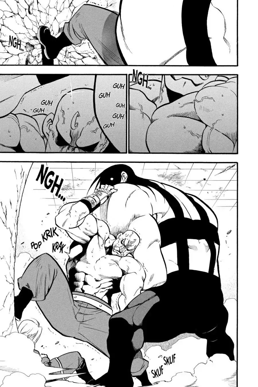 Fullmetal Alchemist manga, chapter 92, page 39 of 50