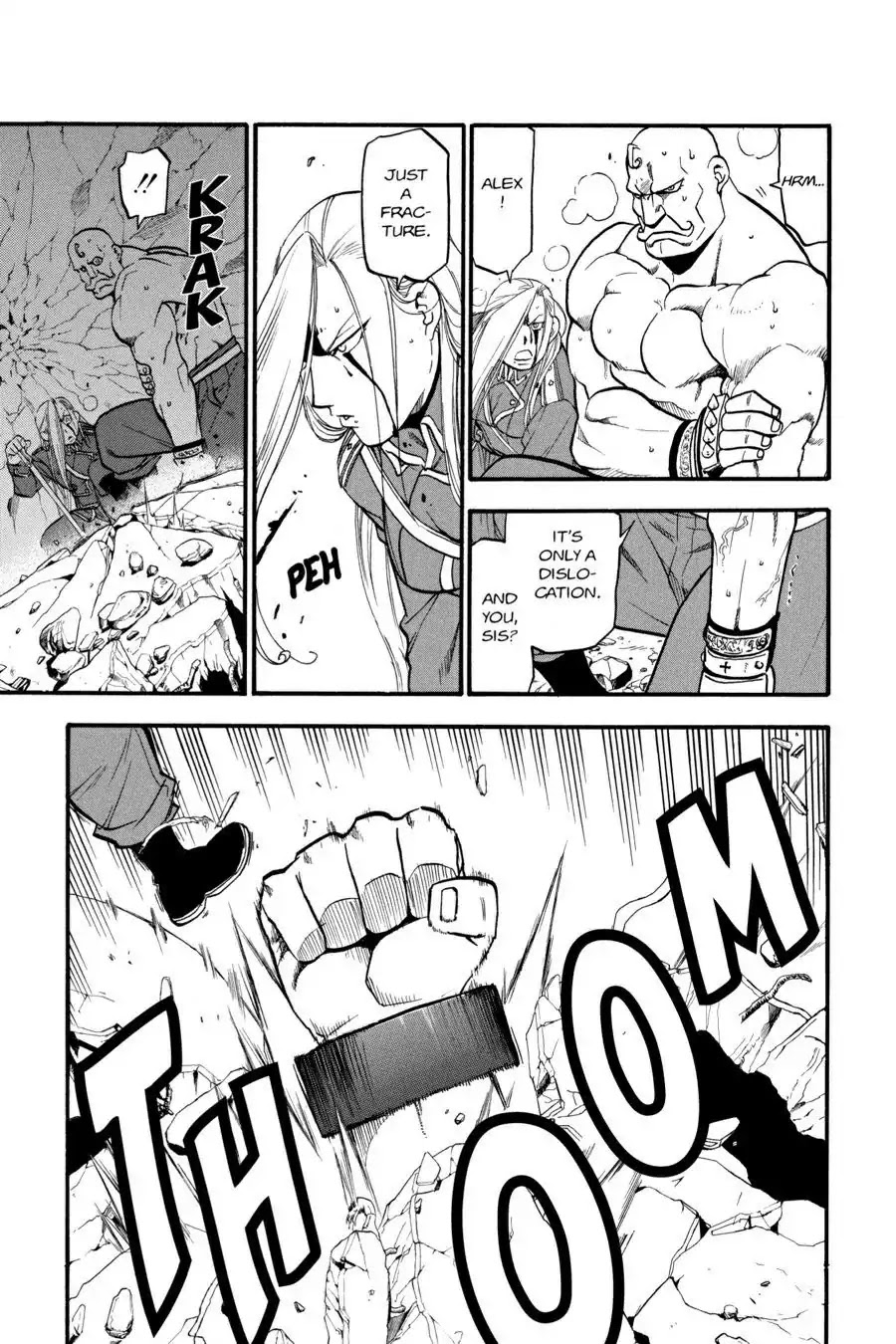 Fullmetal Alchemist manga, chapter 92, page 41 of 50