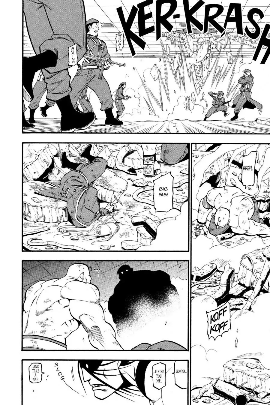 Fullmetal Alchemist manga, chapter 92, page 42 of 50