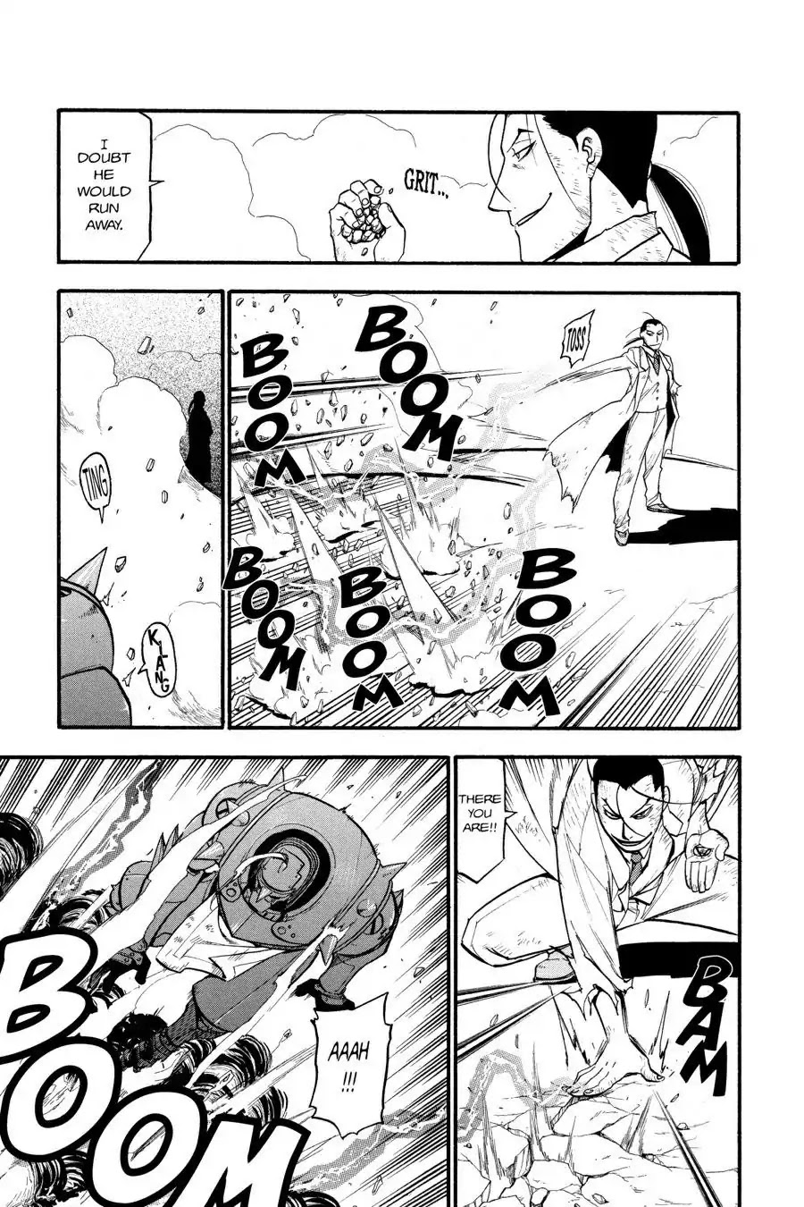 Fullmetal Alchemist manga, chapter 92, page 45 of 50